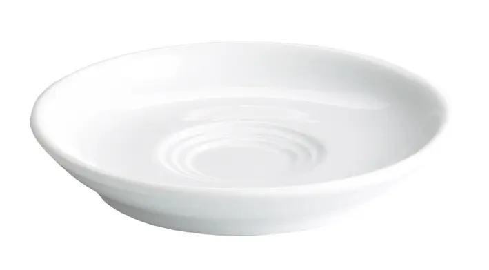 Plato Moka/Desayuno Triple Corona Iris 14 Cm.