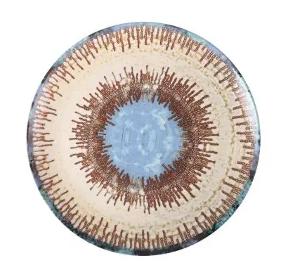 Plato Llano Micenas 25.5X2 Cm.
