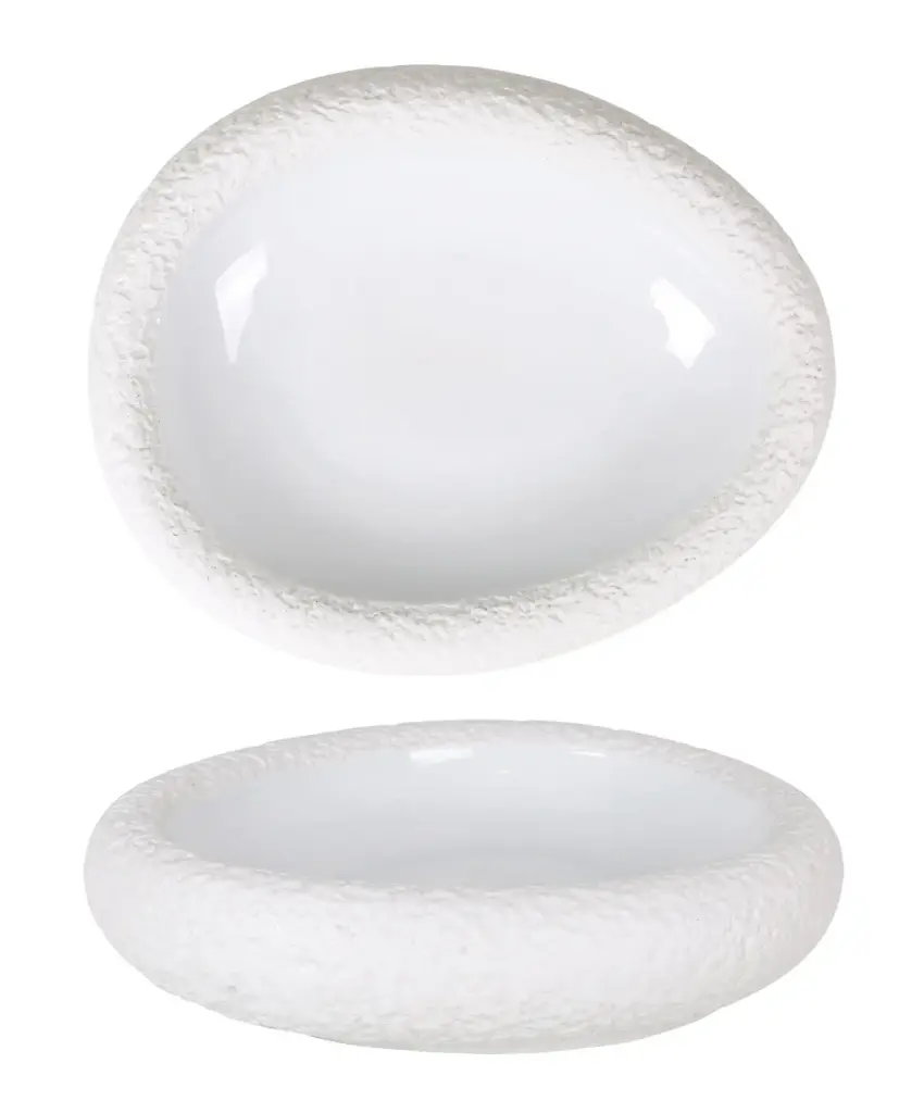 Plato Oval Cantabro 26X21X5,5 Cm.