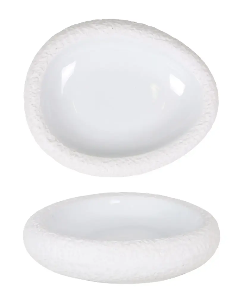 Plato Oval Cantabro 20X16X4,5 Cm.