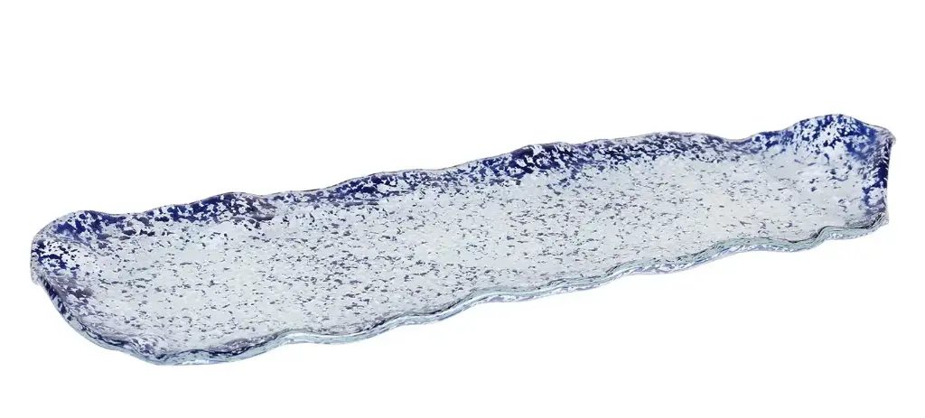 Fuente Etnic Cobalto 40X16 Cm.