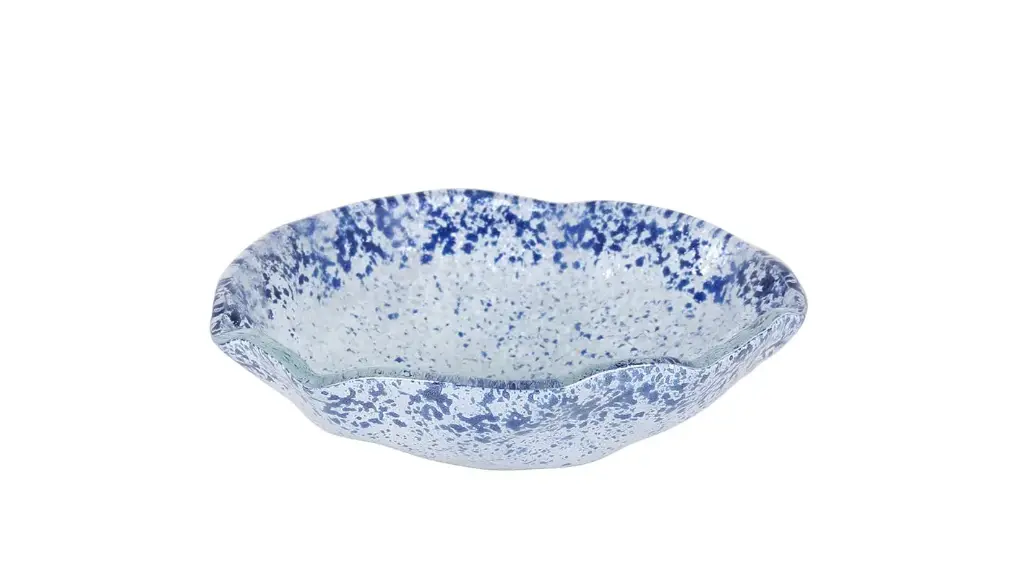 Zz26 Bol Degustacion Vidrio Cobalto 14X4 Cm.