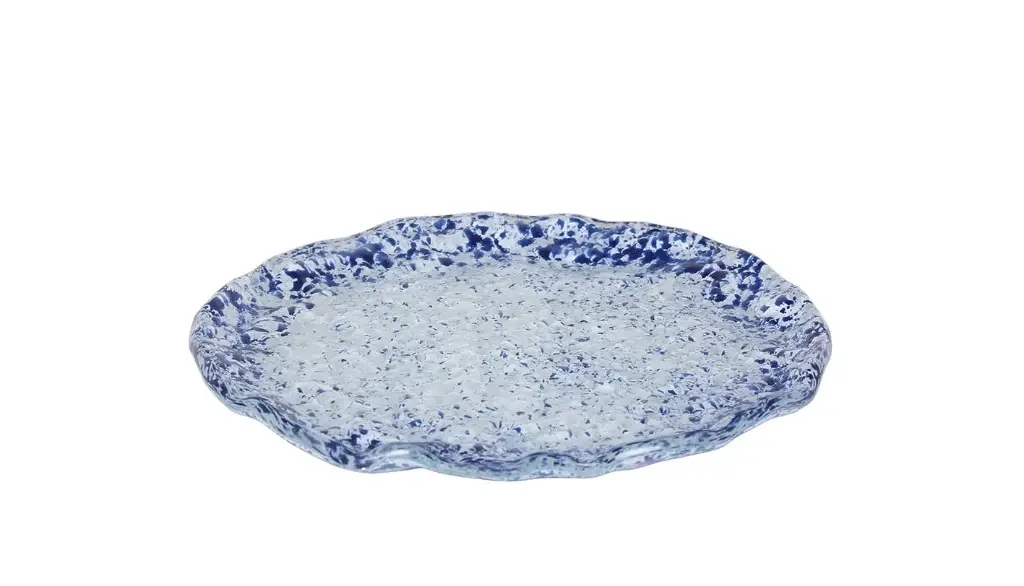 Plato Pan Murano Cobalto 15X1 Cm.