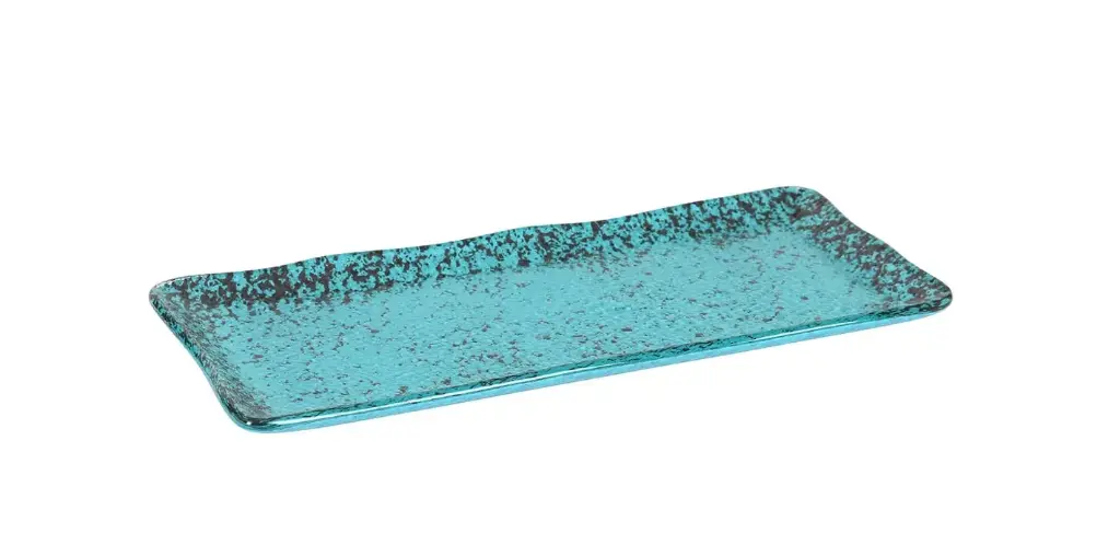 Zz26 Fuente Ming Turquesa 25X11 Cm.