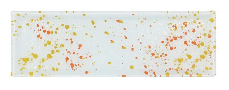 Zz26 Fuente Rectangular Lyra 40X13X1,5 Cm.            