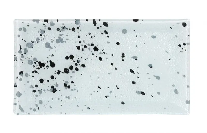Zz26 Fuente Rectangular Lyra 25X14X1,5 Cm.             