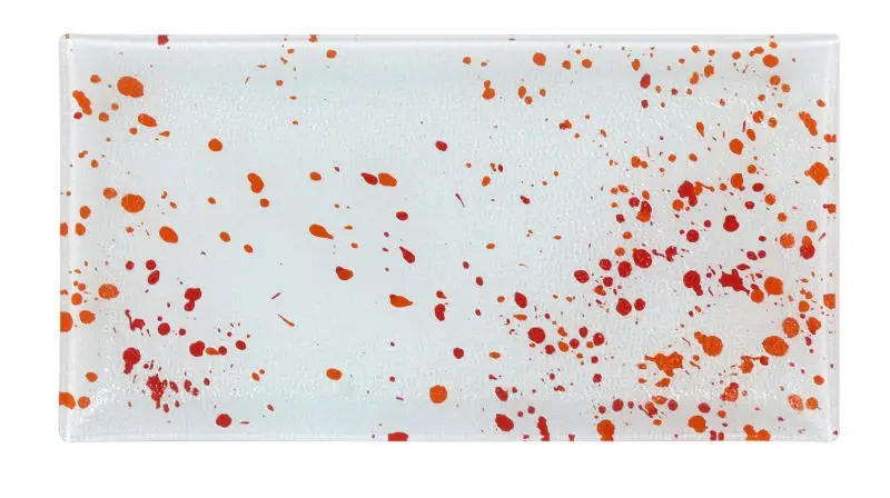 Zz26 Fuente Rectangular Lyra 32X17X1,5 Cm.           
