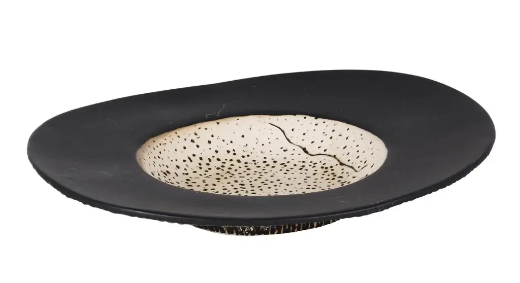 Plato Oval Teide 30X25X5.5 Cm.