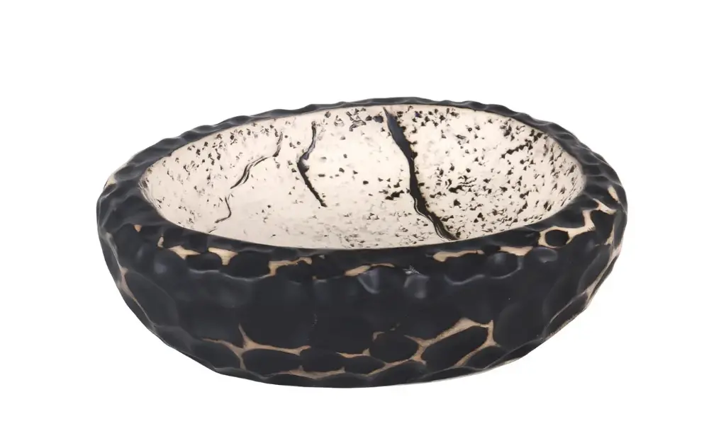 Plato Hondo Oval Teide 20X16X6 Cm.