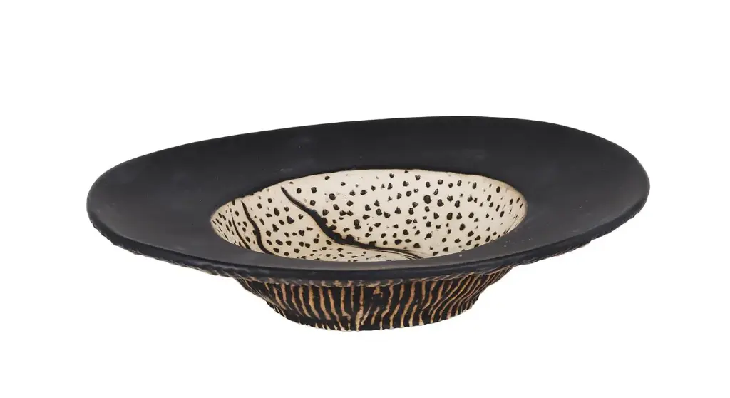 Plato Oval Teide 23X18.5X5.5 Cm.