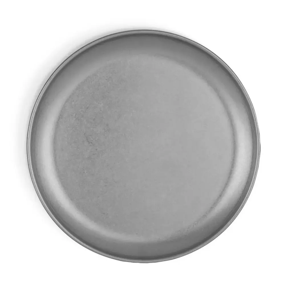 Plato Llano Vintage Inox. 26 Cm.