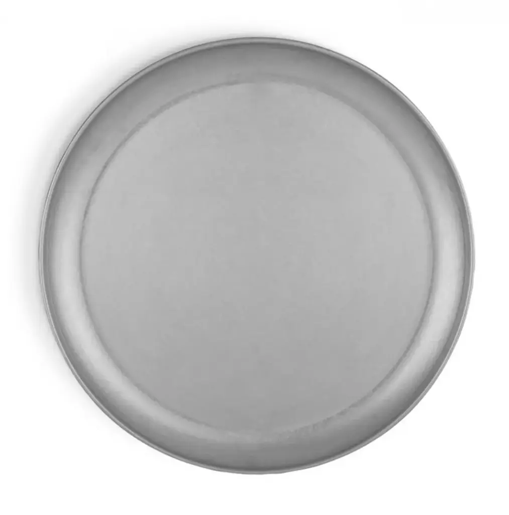 Plato Presentacion Vintage Inox. 30 Cm.