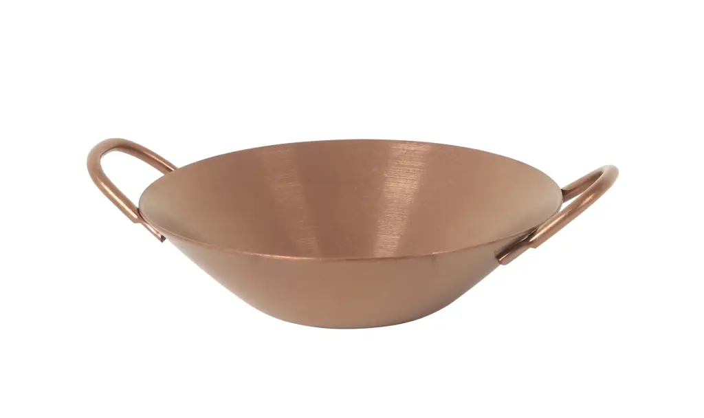 Cazuela Degustacion Vintage Cobre Con Asas 6 Cl. 9X2 Cm.