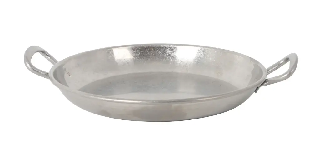 Cazuelita Plata Vieja Inox Vintageø17X2.5Cm