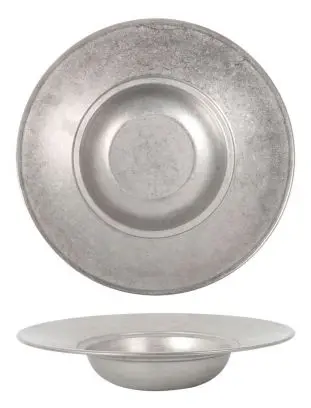 Plato Pasta Plata Vieja Inox Vintageø26X5.6