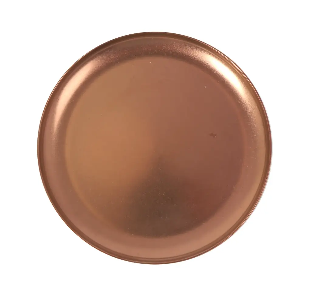 Plato Llano Vintage Cobre 23 Cm.