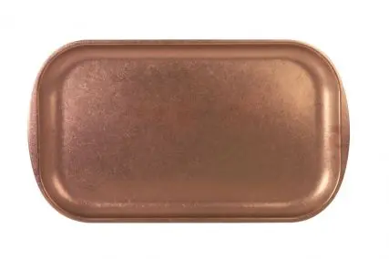 Fuente Rectangular Vintage Cobre 41.5X23.5X1 Cm.