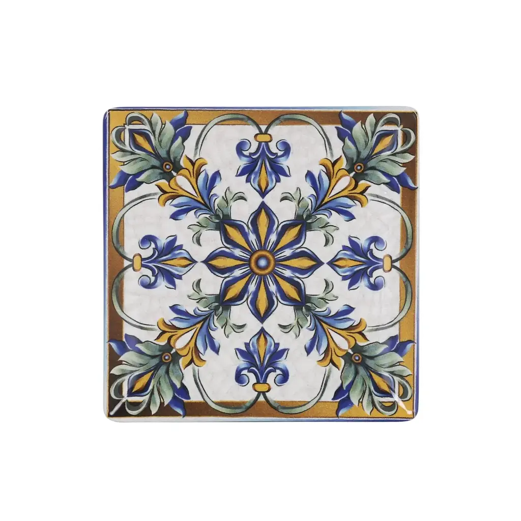 Plato Pan Ming Ii "Bizancio" 16X16X2Cm