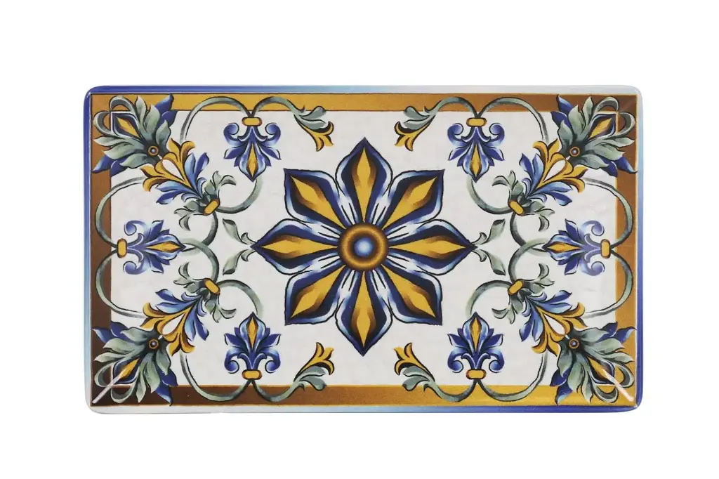 Fuente Ming Ii Stonware Bizancio 25X15X2 Cm.