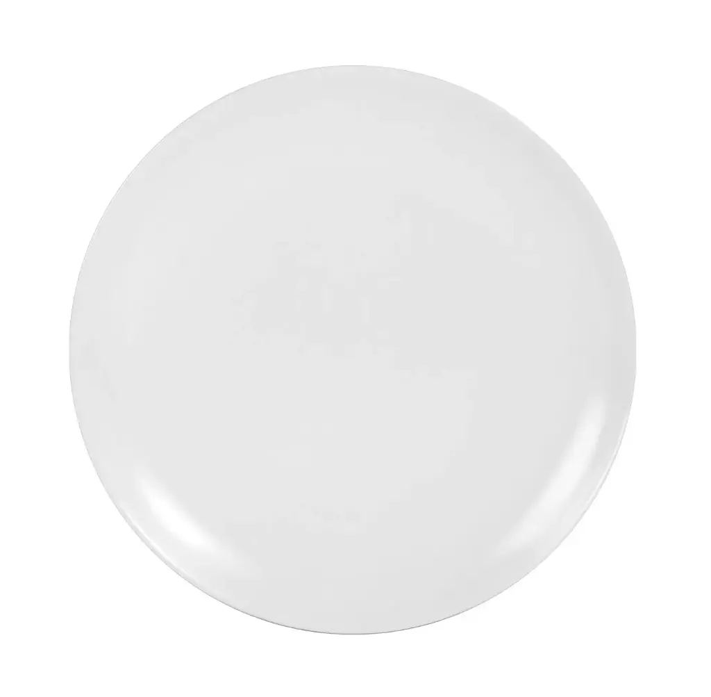 Plato Llano Infinity Stonware Blanco 26X2,5 Cm.