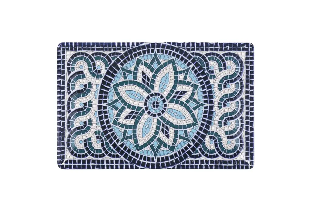 Fuente Ming Ii Stonware Mayolica 13X20X2 Cm.