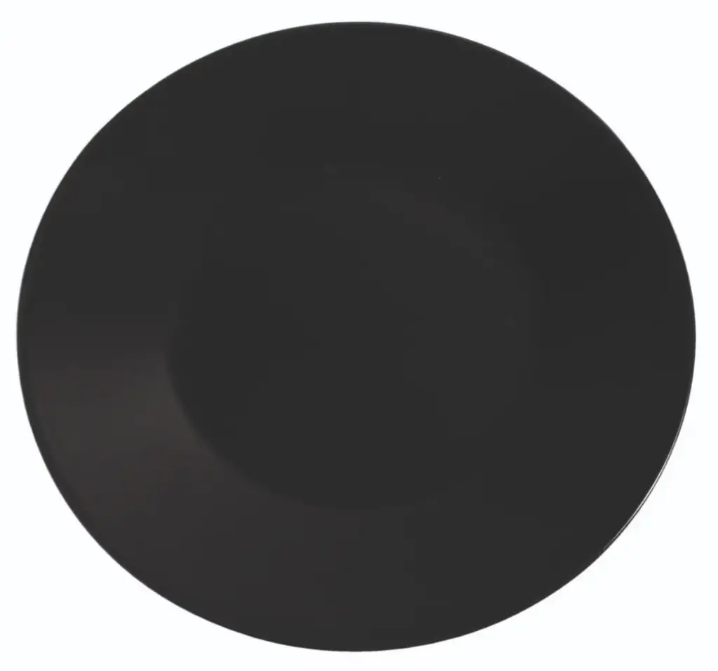 Plato Presentacion The Reserve Stonware Negro 30,5X3 Cm.