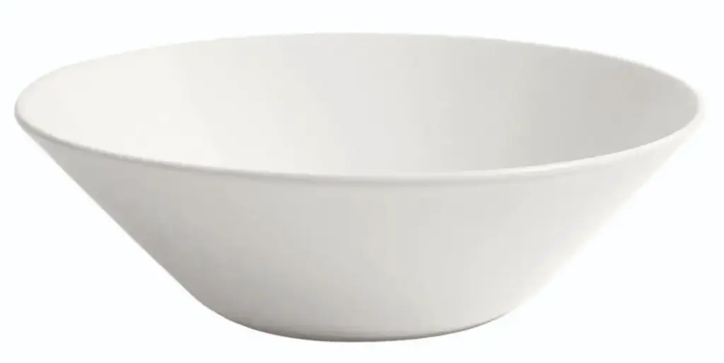 Ensaladera The Reserve Stonware Blanca 24X8 Cm.