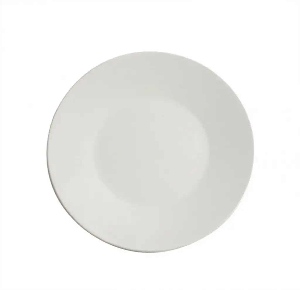 PLATO LLANO THE RESERVE STONWARE BLANCO 27,5X2,8 CM.