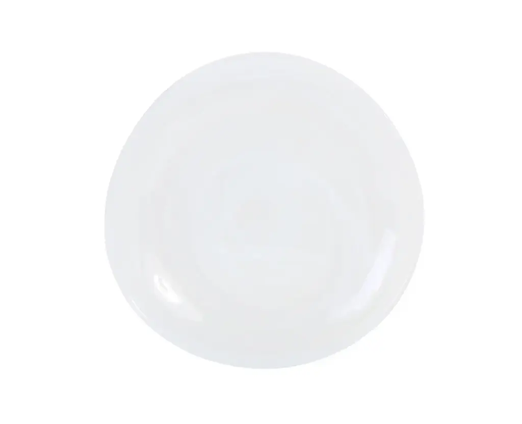 Plato Alabastro Pasiego Vidrio 21X2 Cm.