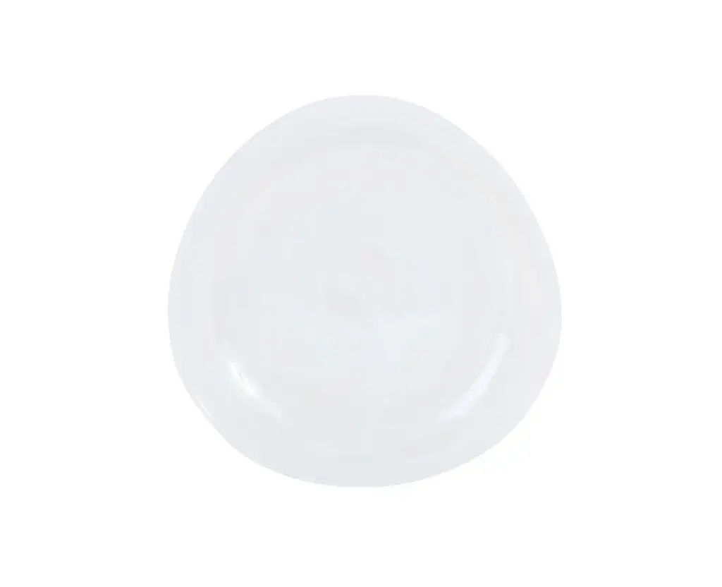 Zz26 Plato Alabastro Pasiego Vidrio 18X2 Cm.