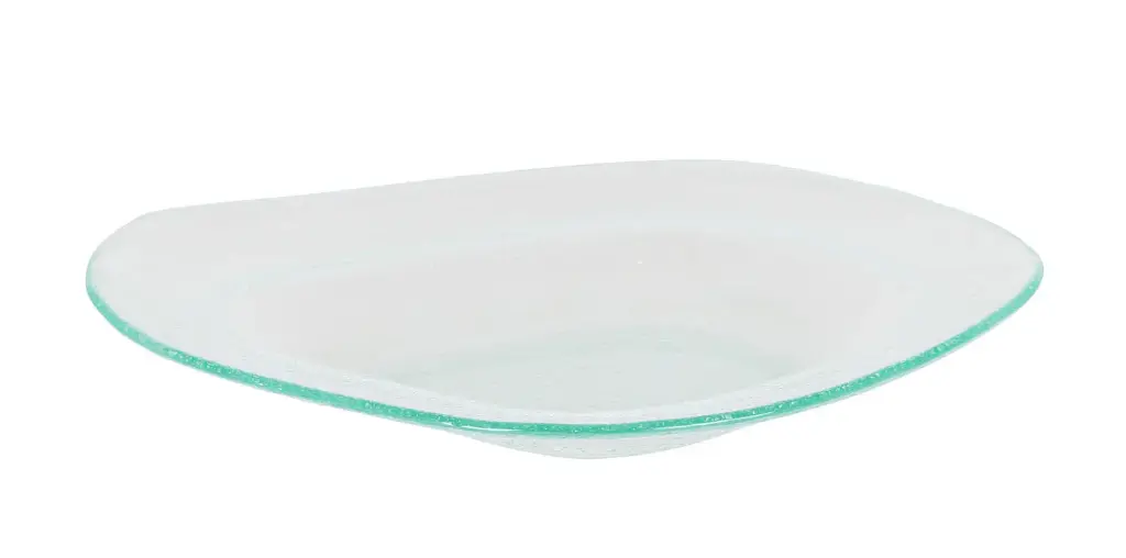 Fuente Rectangular Natural Clear 29X22X4 Cm.