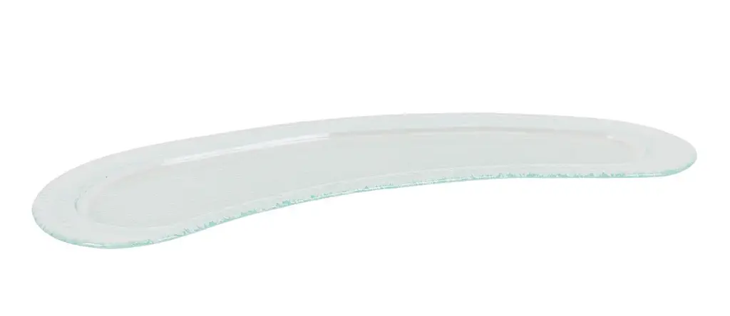 Zz26 Fuente Oval Baecula Natural Clear 49X16X1,5 Cm.