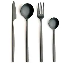 Cuchillo Lunch Atlantida Ice Negra