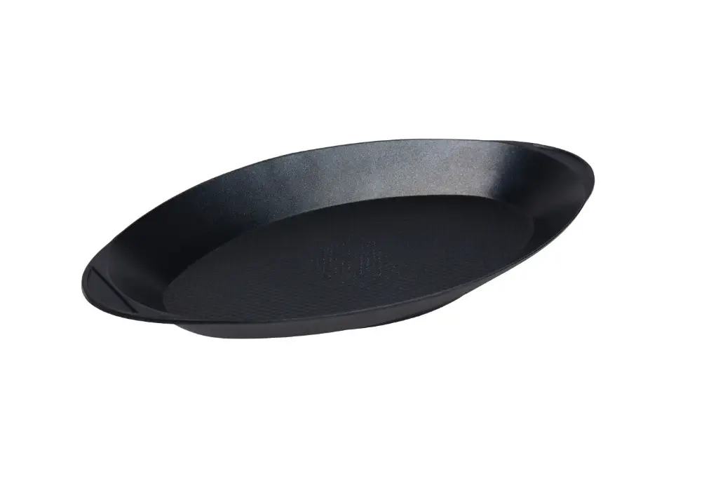 Fuente Oval Pescado Fundicion