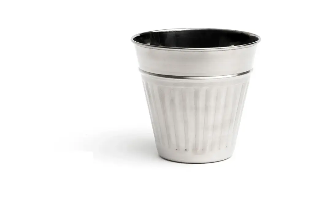 Cubo Degustacion Inox. 13X12 Cm.