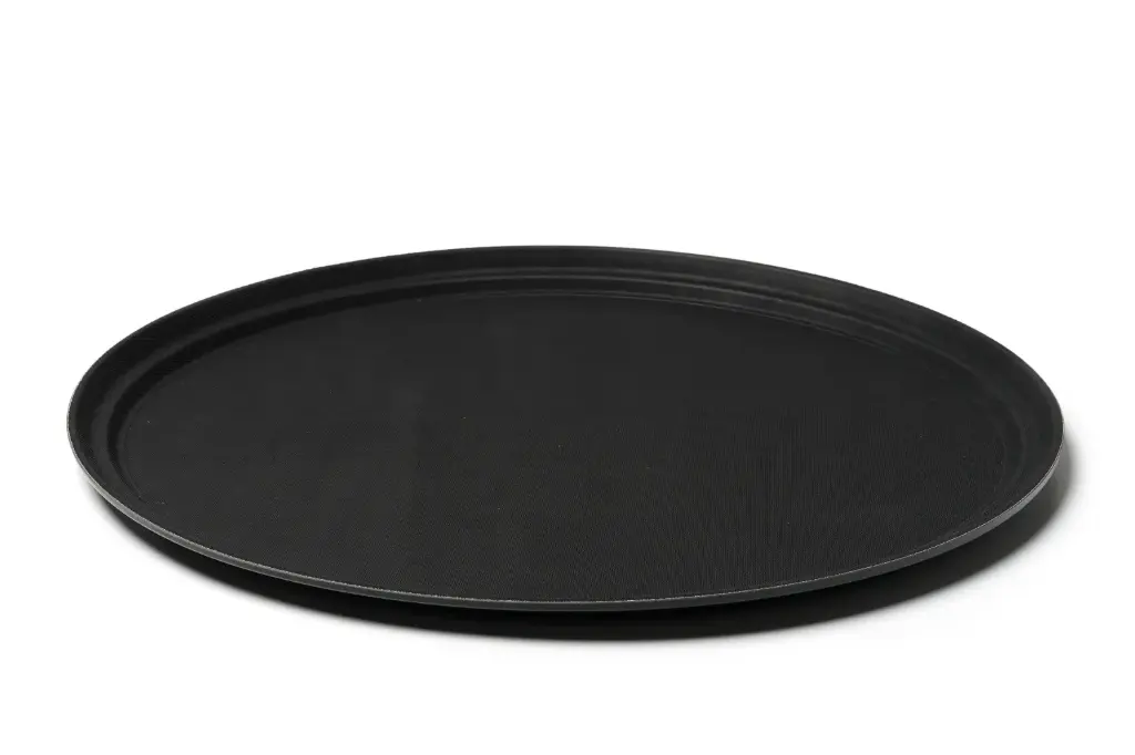 Bandeja Camarero Antideslizante Oval 56X68 Cm.