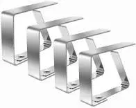 Pinza Sujetamanteles Inox. 4 Unid.