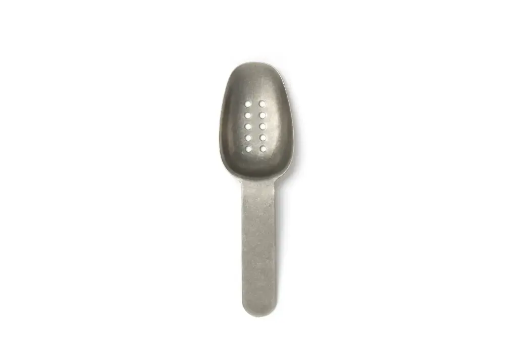 Cuchara Degustacion Perforada Vintage