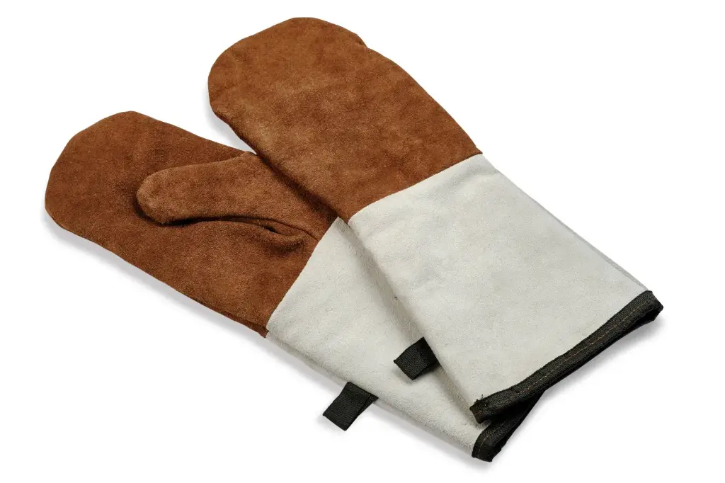 Guante Horno Piel 46 Cm. Par