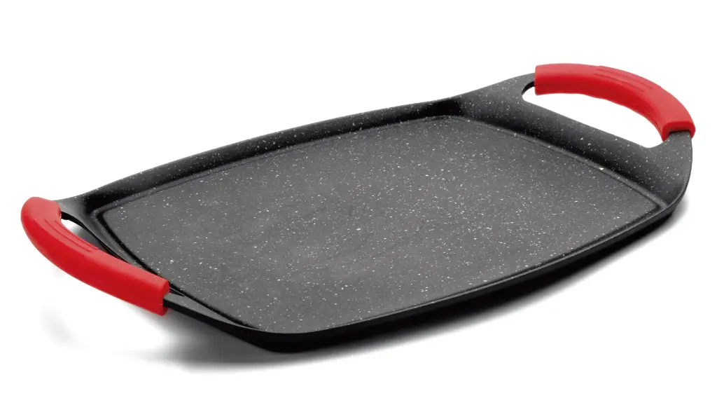 Plancha Aluminio Fundido Eco-Piedra Lisa 47X29,5 Cm. 