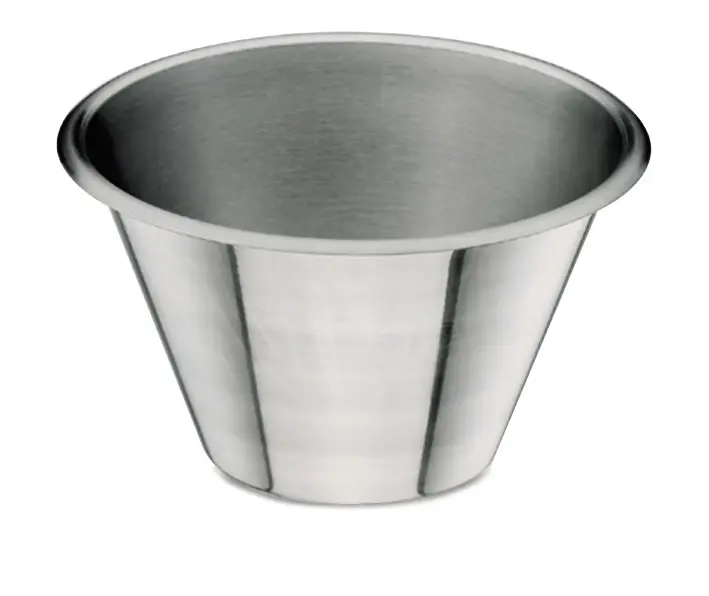 Fuente Conica Inox. 36 Cm.            