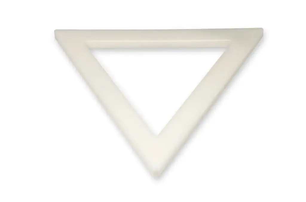 Triangulo Fibra 40 Cm.          