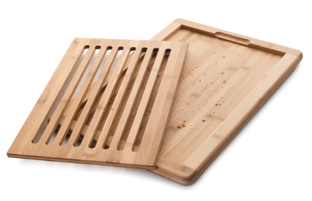 Tabla Pan Madera Bambu 40X30X2 Cm.        