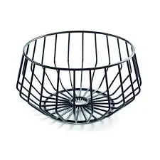 Frutero Metalico Negro 27 Cm.