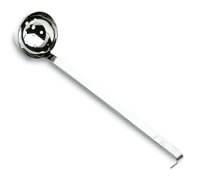 Cacillo Monobloc Perforado Inox.10 Cm.             