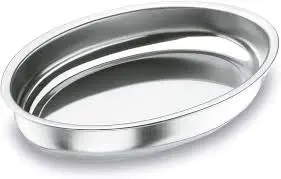 Fuente Honda Oval. 30X20 Inox.