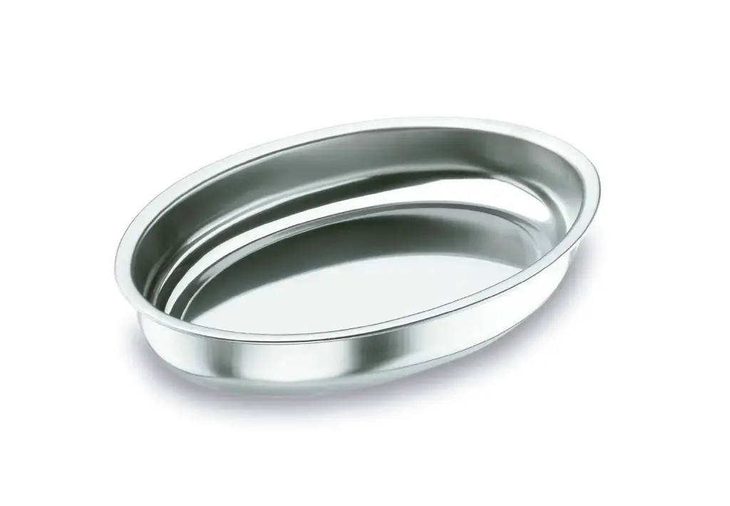 Fuente Oval Honda Inox. 50X31 Cm.          
