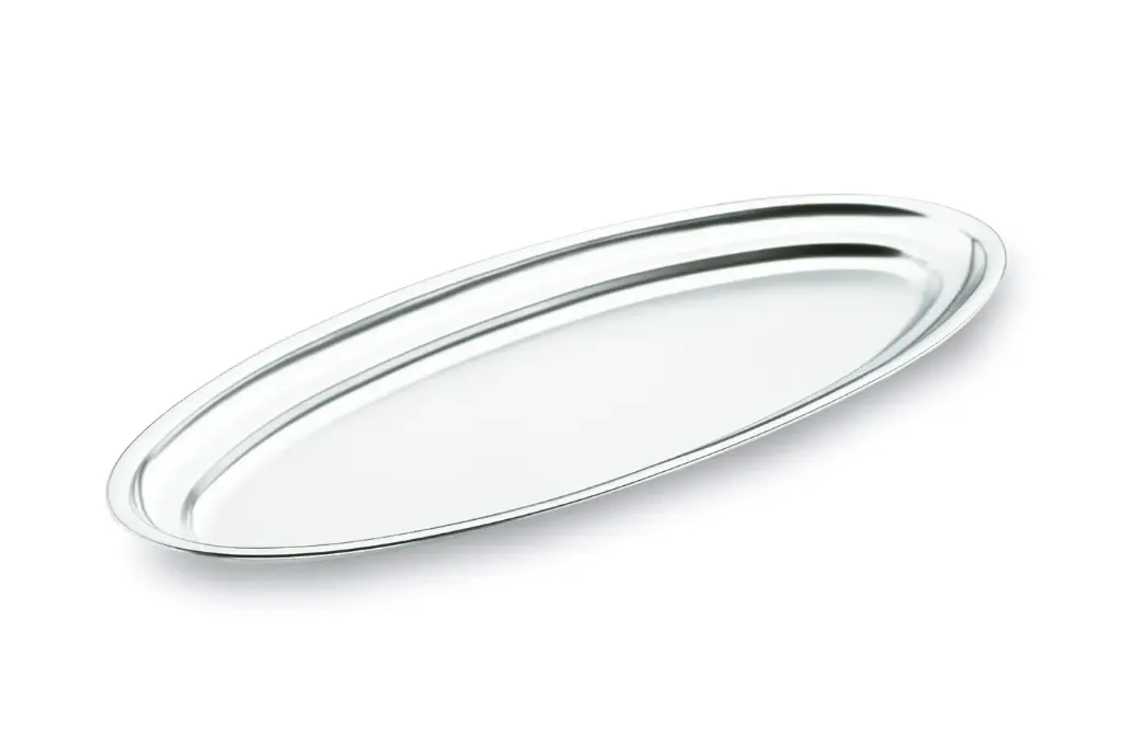 Fuente Oval Pescado Inox. 60 Cm.                    