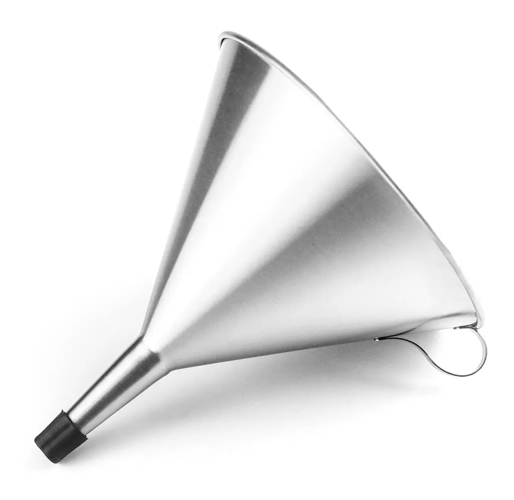 Embudo Inox.24 Cm.