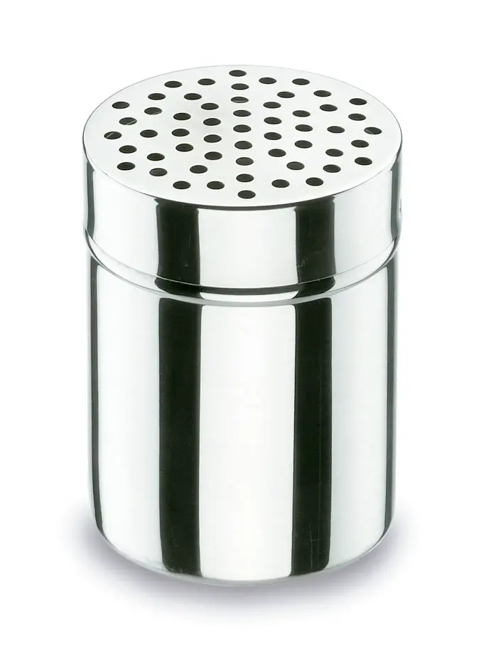 Especiero Agujero Queso Inox.                